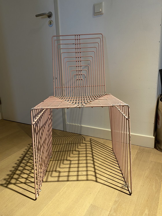 Image 1 of Max Sauze 1970 Wire Dining Chair