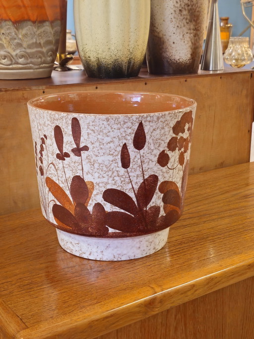 Grande vaso da fiori vintage in ceramica Marei