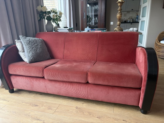 Art Deco Rooker Sofa Dutch Seating Company – Textile, Wood (photo 2 of 8)