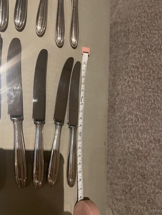 Image 1 of 121 piezas van Kempen y begeer Keltum p3 chantal cubertería cassette