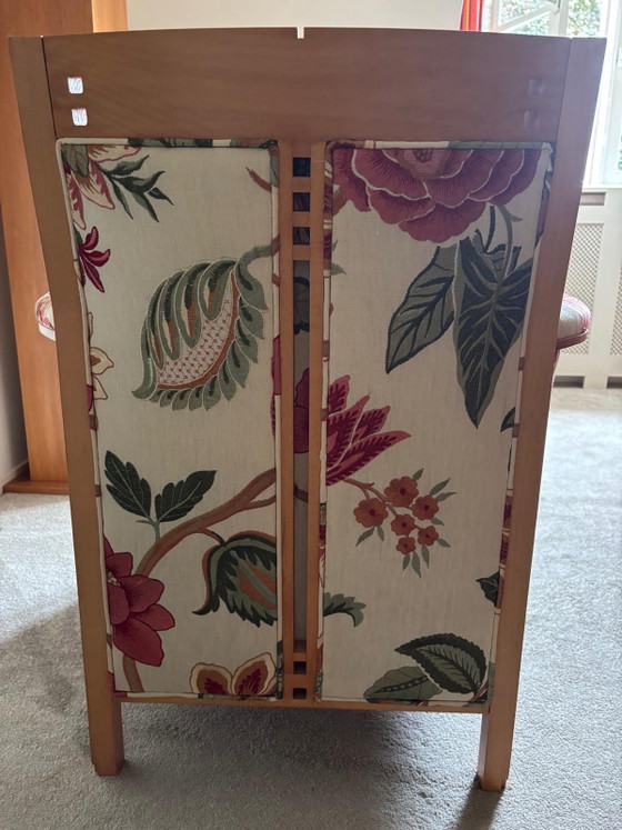 2 Giorgetti-Stühle – Sessel, Textile, Wood (photo 7 of 7)