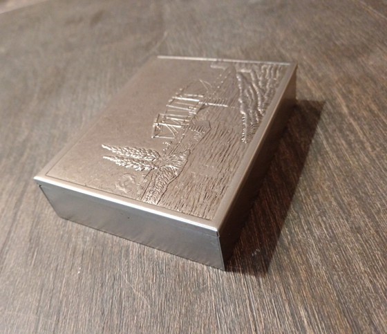 Image 1 of Vintage tobacco pouch from the 1950s and 1960s, Netherlands