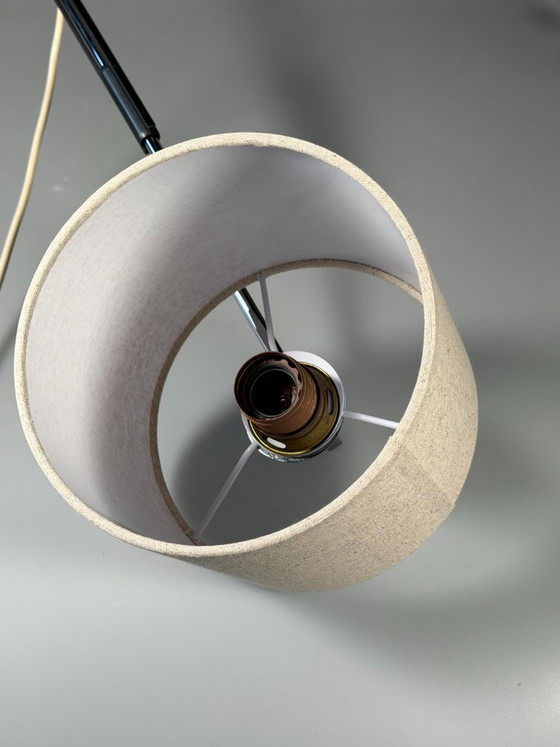 Image 1 of 60er 70er Jahre Wandlampe Wall Sconce ausziehbar Metall Chrom Mid Century Design