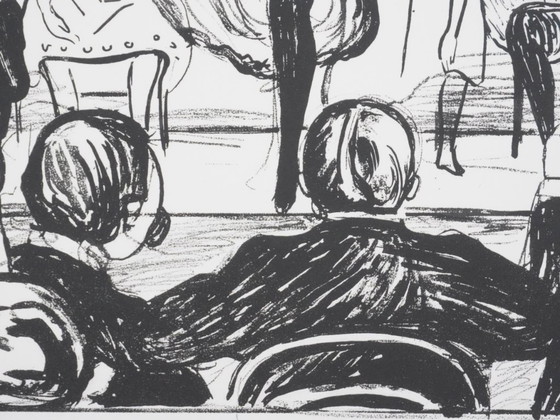 Edvard Munch : Cabaret, Lithographie Signée – Lithographies et sérigraphies, Paper (photo 9 of 10)