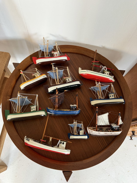 Image 1 of Set of 10x Danish fishing boat ‘70