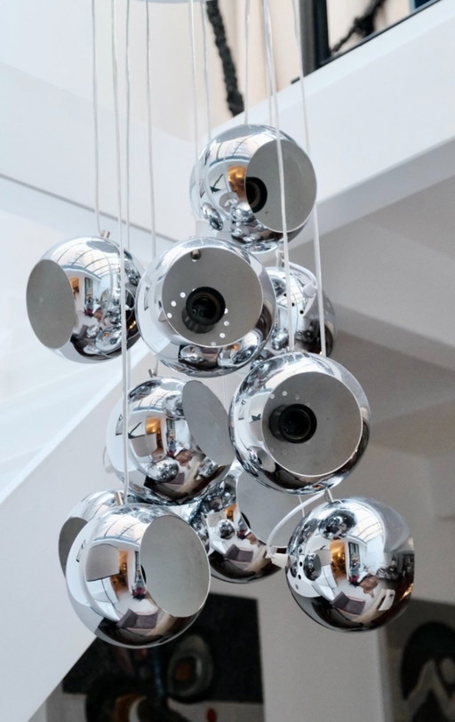 Harvey Guzzini waterfall chandelier for Meblo