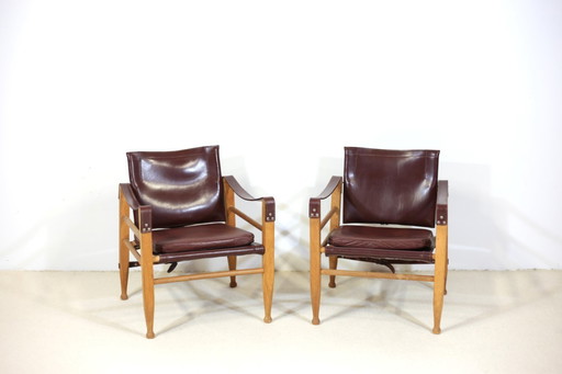 2 Fauteuils Safari Aage Bruun