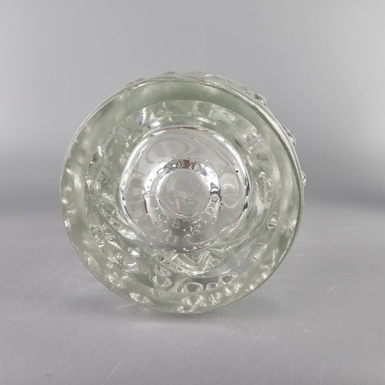 Image 1 of Magnifique vase vintage en verre Hermanova par Sklo Union. Design par František Pečený. 1960s/70s. République Tchèque.