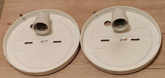 Image 1 of Paar Bubbleglas Wand oder Deckenleuchten , Deutschland 1960iger,Helena Tynell,Mid Century Modern