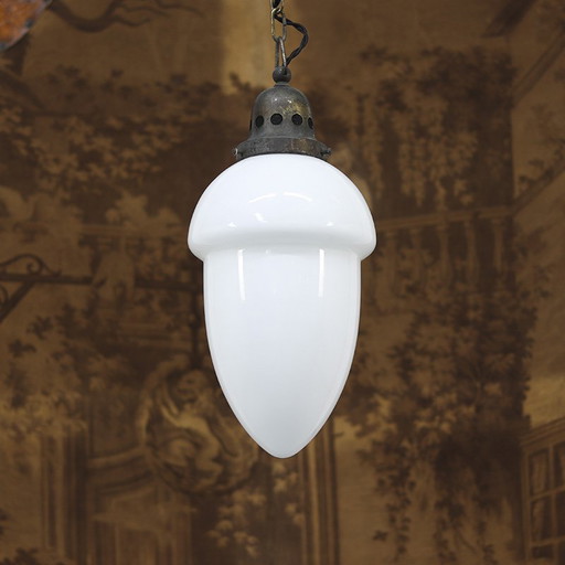 Art Deco Opaline Hanglamp