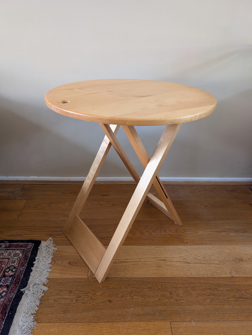 Vintage Suzy folding table, designed by Adrian Reed for Princes Design Works 1970s