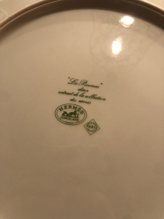 Image 1 of 35 Stuks Bord Hermès: Les Pivoines