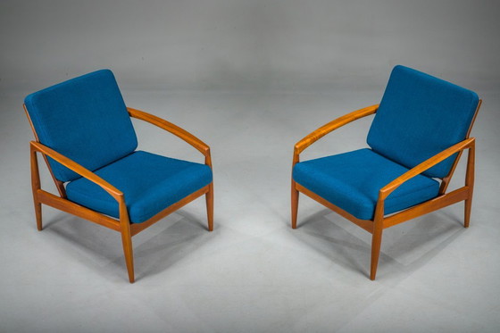 Image 1 of Sillones modelo 121 Paper Knife de Kai Kristiansen para Magnus Olesen, década de 1960, juego de 2