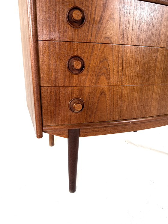 Image 1 of Vintage teakhouten secretaire, Gunnar Falsig ‘60