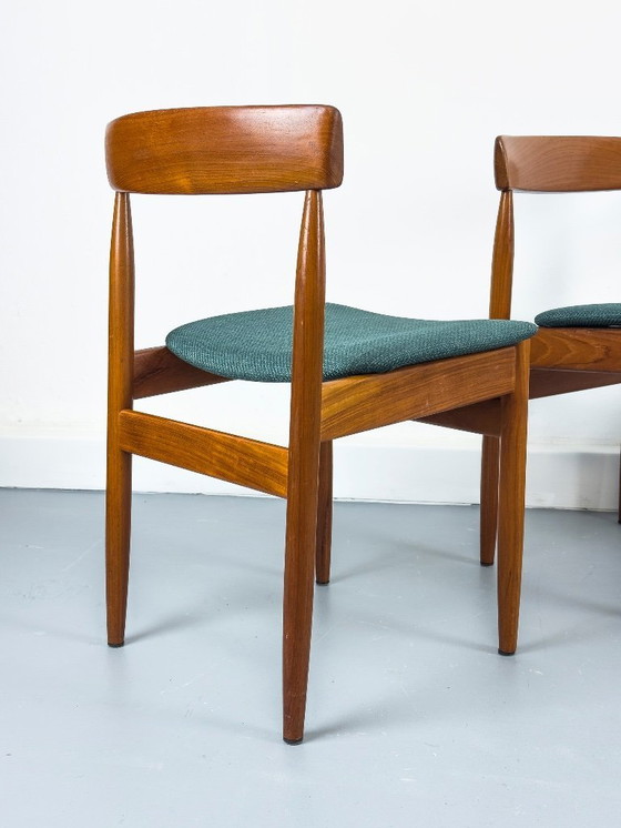 Image 1 of Teak Dining Chairs by Farsø Møbelfabrik, 1960s, Set of 4