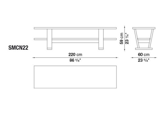 Image 1 of Maxalto Cicero-console van Antonio Citterio