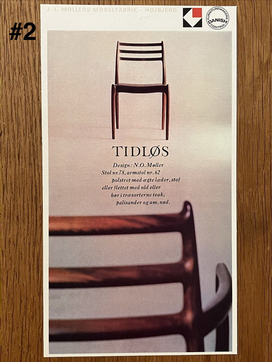 Image 1 of Materiale pubblicitario dal design vintage anni '60 e '70