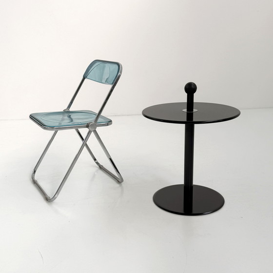 Image 1 of Tavolino nero postmoderno di Ikea, anni '80