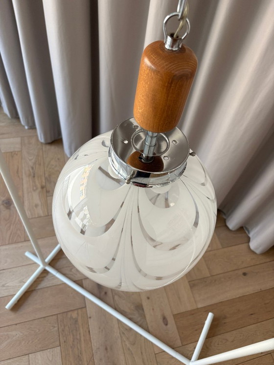 Vintage Murano Glass Pendant Lamp – 1970s (photo 5 of 18)