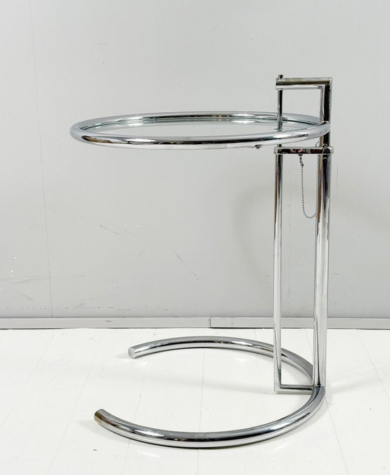Image 1 of Eileen Gray, Verstelbare Tafel Model E 1027 voor ClassiCon, jaren, gesigneerd