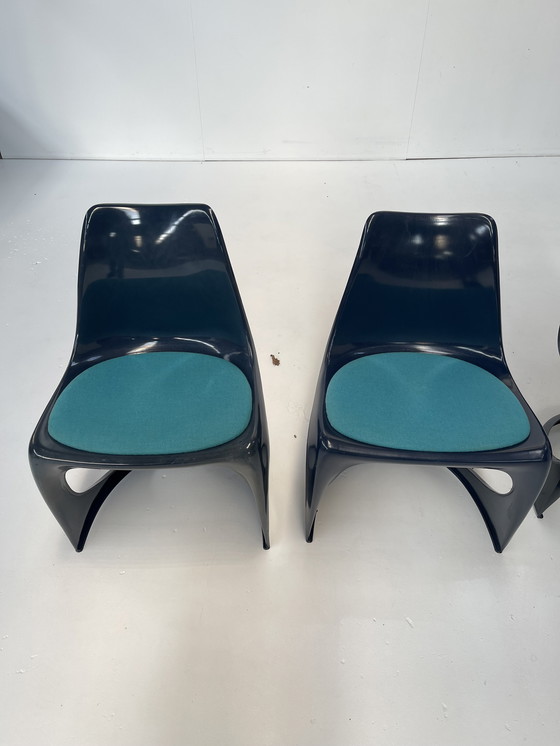 Image 1 of Set vintage di 4 sedie Space Age di Steen Østergaard per Cado