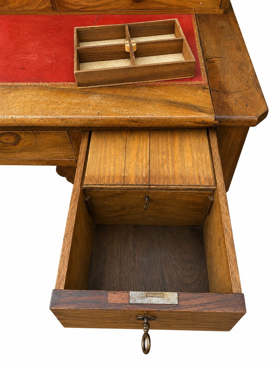 Escritorio grande, biblioteca, vitrina, secreter con cajones, francés del siglo XIX – Librerías, Wood (photo 5 of 15)