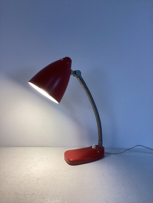 Lampada da scrivania vintage Hala anni sessanta H. Busquet