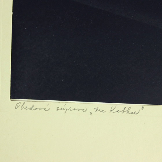 Image 1 of Set van 4 grote vintage foto's van keramisch kunstwerk door Ditta Abrahámová, Tsjecho-Slowakije 1980