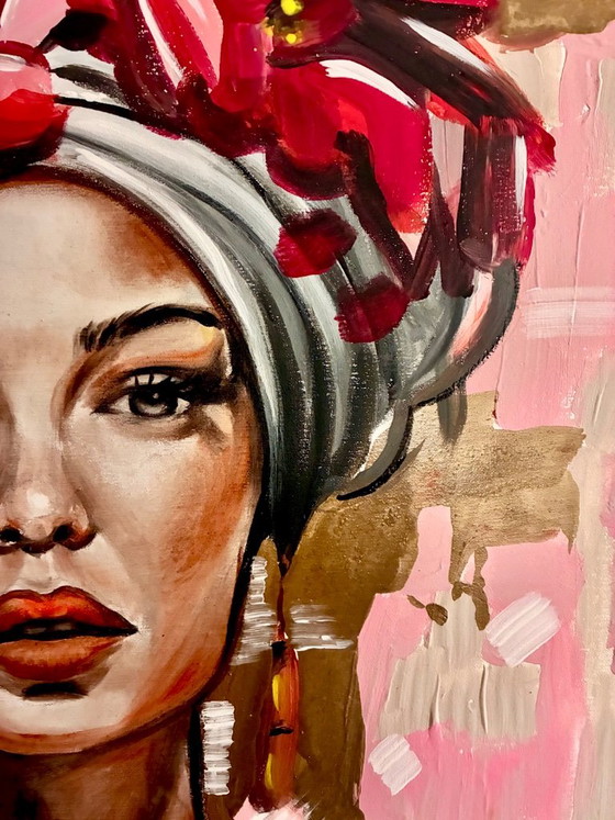 Flowery Thoughts – Paintings & Drawings, Canvas (photo 9 of 10)
