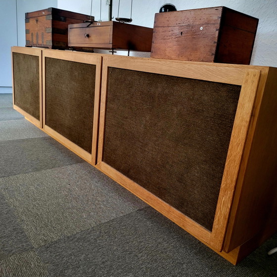 Hans Gugelot for Bofinger – Credenza Modulare M125 con Frontali in Tessuto (1956) – Credenze, Legno (photo 3 of 5)