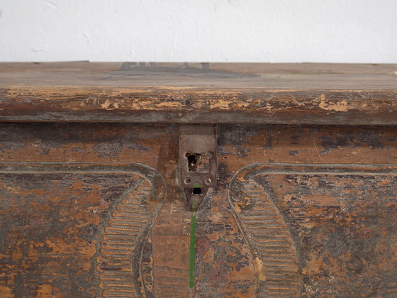 Coffre ancien en bois massif (Année 1830) #34 – Armoires de rangement, Rustic (photo 40 of 40)