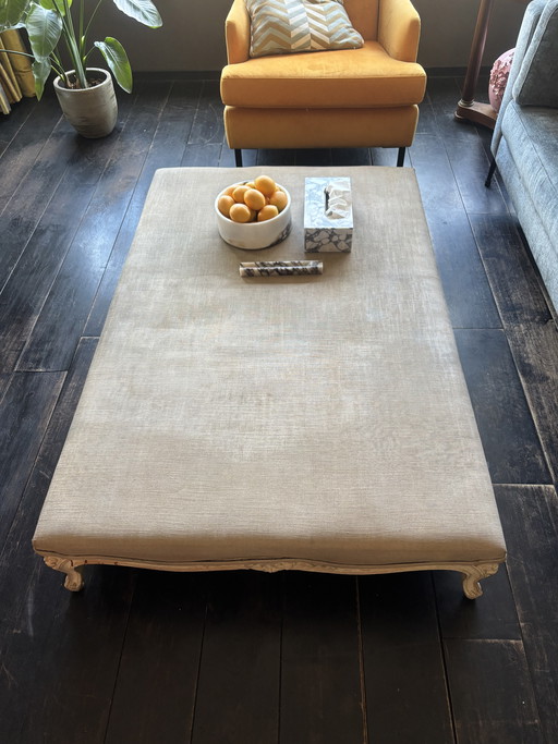 pouf/table basse élégant