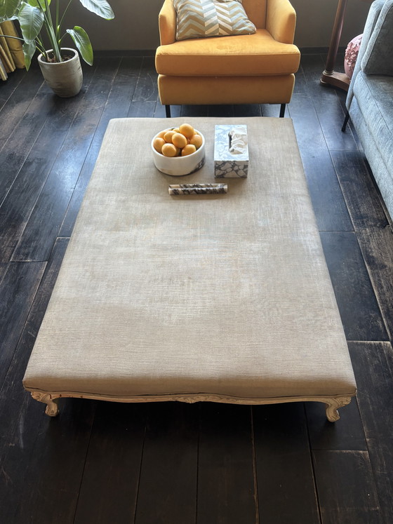 Image 1 of pouf/table basse élégant