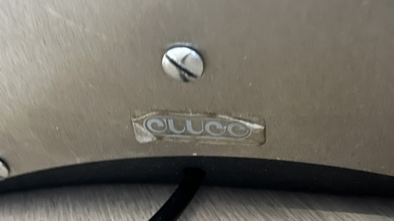 Image 1 of Zeldzame vintage E'Luce vloerlamp met Murano-glas – Design italien