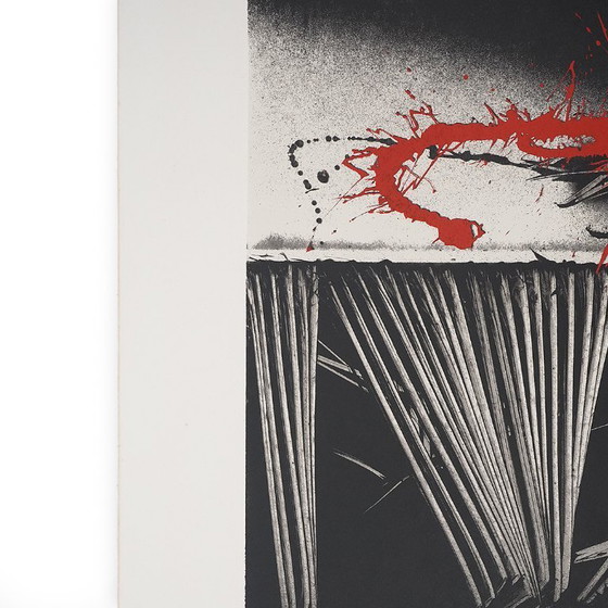 Image 1 of Emilio Scanavino, litografia a colori su carta, anni '70