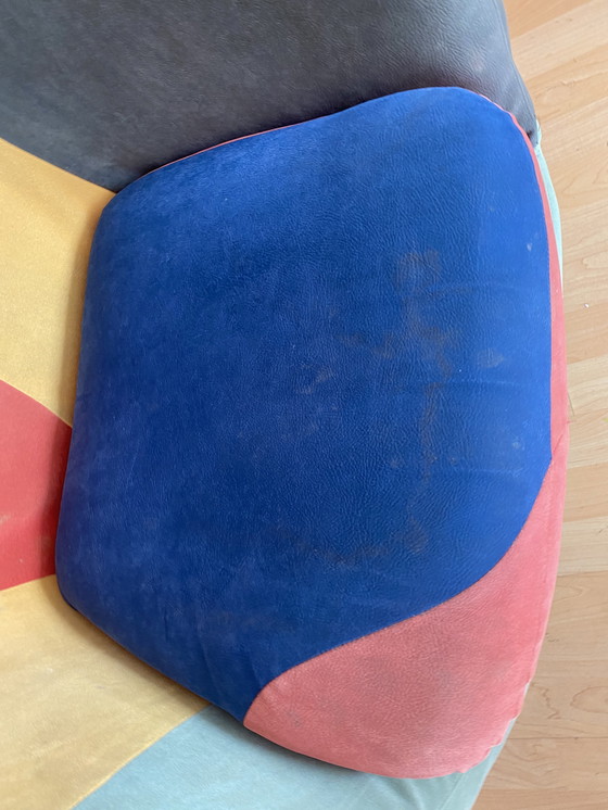 Image 1 of Javier Mariscal Sessel "Alexandra" Alcantara Leder Ontwerp