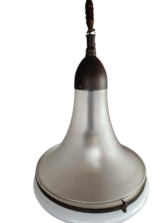 Lampada a sospensione Luzette originale 30cm di diametro – Lampade a sospensione, Glass, Metal (photo 4 of 5)
