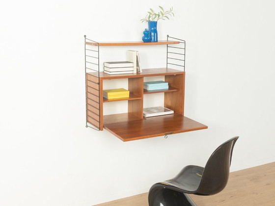 1950er Jahre Wandregal, Nils Strinning – Wall cabinet, Metal, Wood (photo 5 of 13)