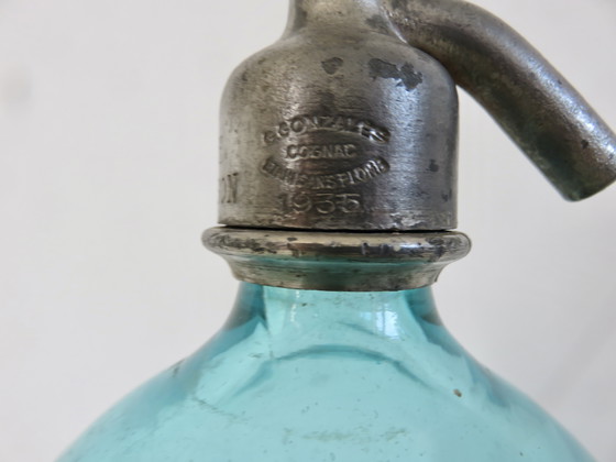 Image 1 of Ehemaliger Syphon, Eau De Seltz, 1935, Union Des Fabricants De Boissons Gazeuses Montauban