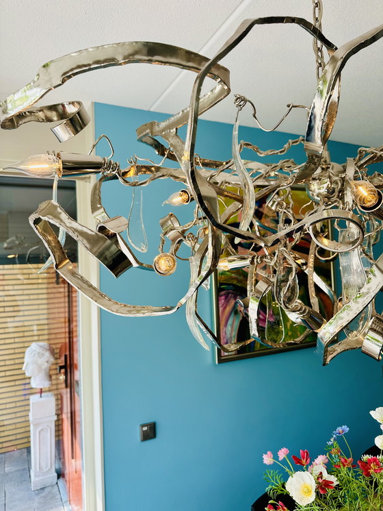 Image 1 of Brand van Egmond Lampadario Delphinium 140 cm x 70 cm