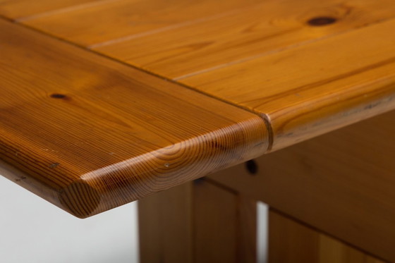 Image 1 of Vintage bench in solid pine by Silvio Coppola for Fratelli Montina, Italy 1970