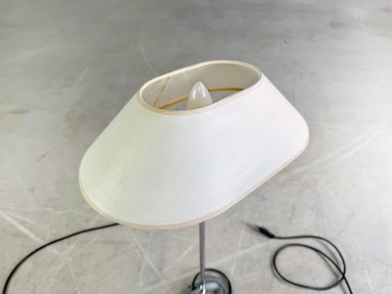 Image 1 of Set di 2 lampade cromate lampada da tavolo stile antico lampada da terra vintage