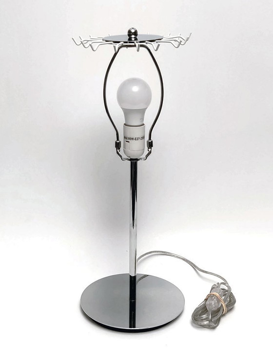 Image 1 of tafellamp glazen lamellen Massive