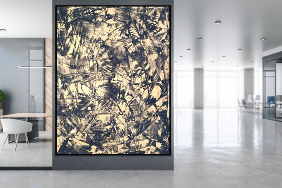Jürgen Angeler - Black Golden Sound – Paintings & Drawings, Canvas (photo 4 of 21)
