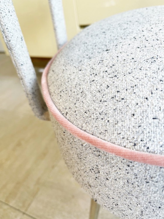 Vintage chair fully reupholstered – handcrafted restoration – Side chairs, Textile (photo 2 of 7)
