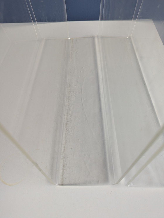 Image 1 of Portariviste/porta dischi in plexiglass vintage