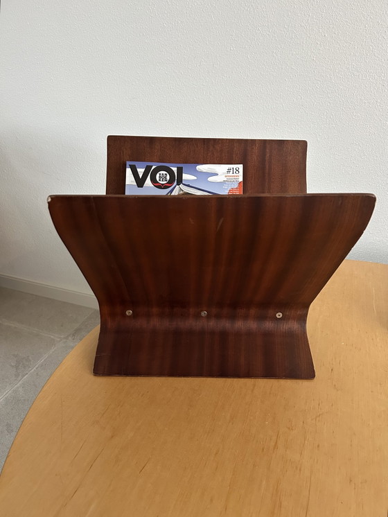Vintage Umbra Magazine rack Bent Wood (photo 4 of 7)