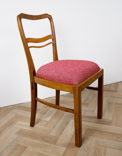 Image 1 of 5 sedie vintage &quot;Lana bianca&quot;