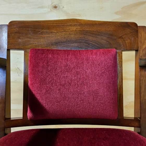 Image 1 of Art Deco Stoel (Haagse School) Van Pander & Zonen Coromandel (Hendrik Wouda) / Amsterdamse School