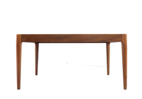Image 1 of Table basse carrée à plateau réversible, vintage « Hilleberg »